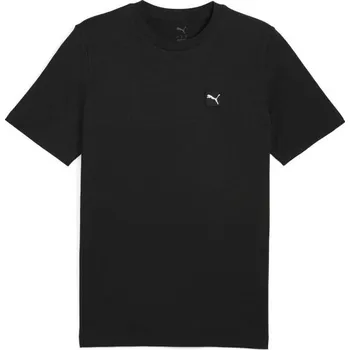 Pánské tričko Pánské triko Puma ESSENTIALS ELEVATED TEE XL Černá, Bílá