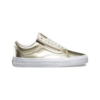 Dámská obuv Boty Vans OLD SKOOL ZIP Wheat Gold/True Whit velikost 38.5