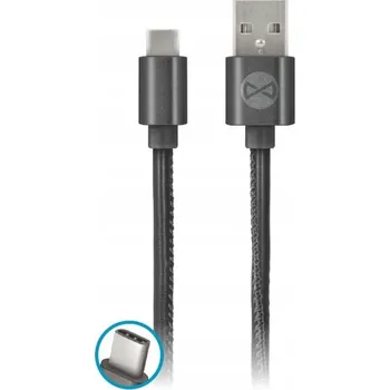 Datový kabel Kabel Forever USB - USB 3.1 typ C, 1 m, černý