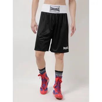 Pánské kraťasy Lonsdale Boxing Shorts Black/White XL