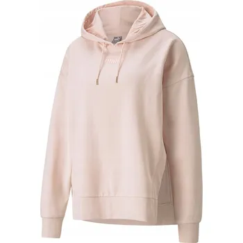 Dámská mikina Dámská Mikina Puma HER Hoodie TR světle růžová, velikost S