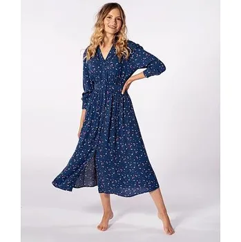 Dámské šaty šaty Rip Curl BEACH MUSE LONG DRESS Pacific Blue velikost S