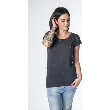 Pánské tričko Tričko Alife and Kickin CORA Moonless Aop velikost XS