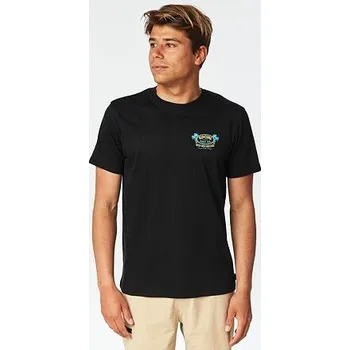 Tričko Rip Curl F&B TEE Black velikost M