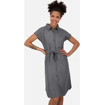 Dámské šaty šaty Alife and Kickin MAEVEAK DNM Q Steal Denim Washed velikost XS