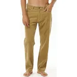 Kalhoty Rip Curl CLASSIC SURF CORD PANT Dark Khaki velikost 30