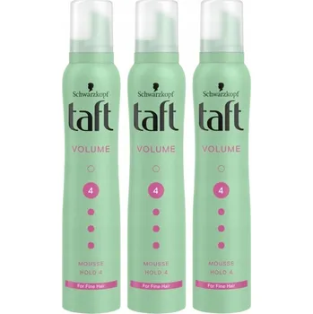 Stylingový přípravek Taft Volume Ultra Strong Pěna na vlasy 200 Ml x3