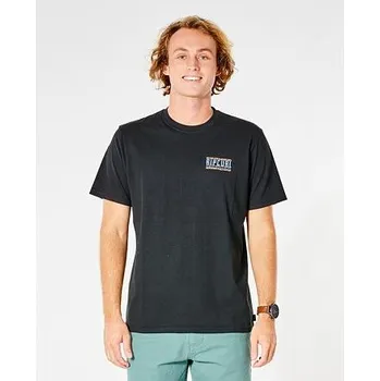 Tričko Rip Curl CUT OUT TEE Black velikost S