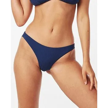 Dámské plavky Plavky Rip Curl MODERN RIB CHEEKY Dark Blue velikost L