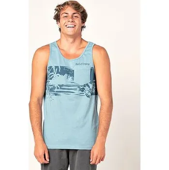 Tílko Rip Curl BUSY SESSION TANK Mid Blue velikost S