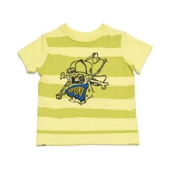 Pánské tričko Tričko Rip Curl SMILE HEAD SS TEE Sunny Lime velikost 7