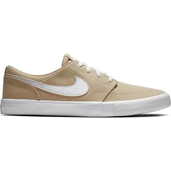 Pánské tenisky Boty Nike SB SOLARSOFT PORTMORE II Desert Ore/White-Desert Ore-Black velikost 40.5
