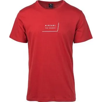 Tričko Rip Curl DAILY SS TEE Red velikost XXL