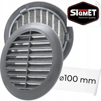 Větrací mřížka Ventilační mřížka Ventilační Sigmet šedá