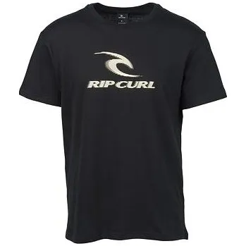 Tričko Rip Curl ICONIC SS TEE Black velikost XL