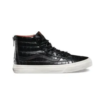 Pánská móda Vans U SK8-HI SLIM ZIP Croc Leather velikost 37.0