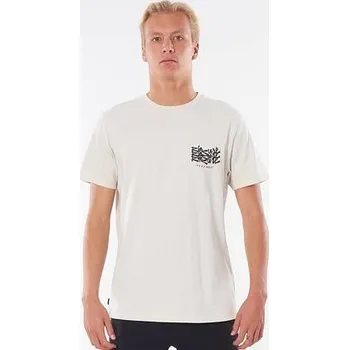 Pánské tričko Tričko Rip Curl SURF HEADS TEE Bone velikost L