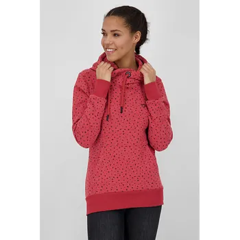 Dámská mikina Mikina Alife and Kickin SARAHAK B Cranberry Melange velikost L