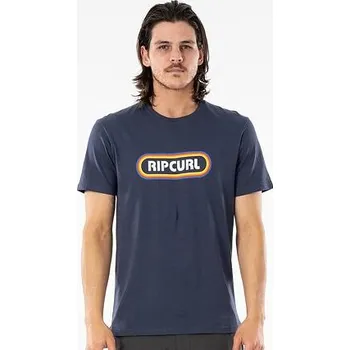 Pánské oblečení Tričko Rip Curl SURF REVIVAL HEY MUMA TEE Navy velikost M