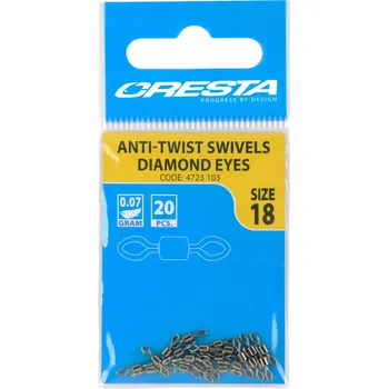 Obratlík Cresta Rolling Swivels Diamond Eye