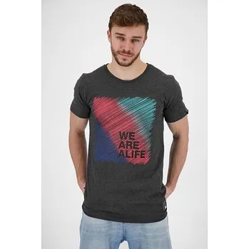 Dámské tričko Tričko Alife and Kickin LOGO ICONAK Black velikost M