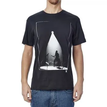 Pánské tričko Tričko Hurley SPOTLIGHT TEE Black velikost M