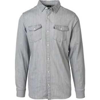 Pánská móda Košile Rip Curl WEST SHIRT Flint Gray velikost XL