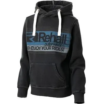 Chlapecká mikina Mikina Rehall RAINE JR. Black Melange velikost 176