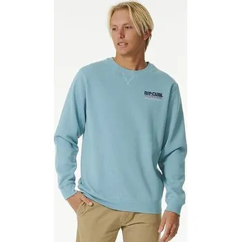Pánská mikina Mikina Rip Curl SURF REVIVAL CREW Dusty Blue velikost L