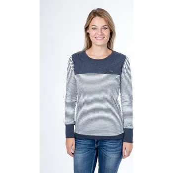 Pánské tričko Tričko Alife and Kickin LEONIE C Marine Stripes velikost S