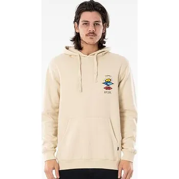 Pánská mikina Mikina Rip Curl SEARCH ICON HOOD Bone velikost XXL