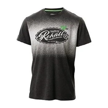 Pánské tričko Tričko Rehall REBEL Black Melange velikost XL