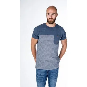 Pánské oblečení Tričko Alife and Kickin LEO Marine velikost L