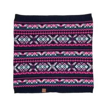 Čepice šála Animal GEORGETTE Mulberry Purple velikost O/S