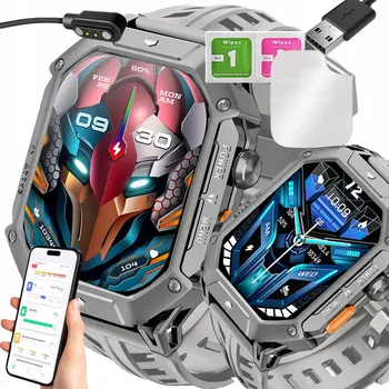 Chytré hodinky Chytré Hodinky Smart-Trend CHYTRÉ HODINKY Pánské F249G šedé