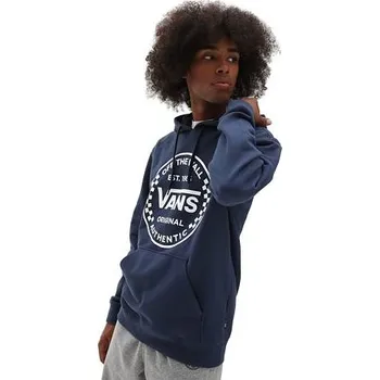 Pánská mikina Mikina Vans AUTHENTIC CHECKER PO Dress Blues velikost S