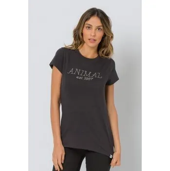 Pánské tričko Tričko Animal LOWGO Black velikost 08