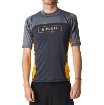 Pánské tričko Lykra Rip Curl UNDERLINE RELAXED SS UVT Orange velikost M