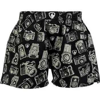 Trenýrky Spodní prádlo Represent EXCLUSIVE ALI VINTAGE PAPARAZZI Black velikost XL