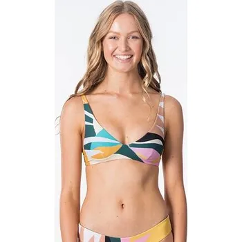 Dámské plavky Plavky Rip Curl INTO THE ABYSS BRA TOP Multico velikost XL