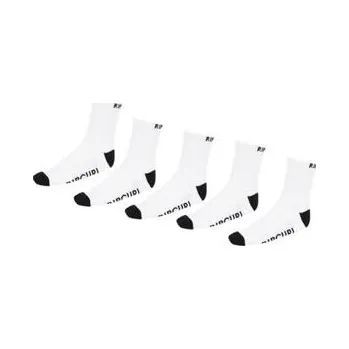 Dámské ponožky Ponožky Rip Curl RIPCURL CREW SOCK 5-PACK White velikost O/S