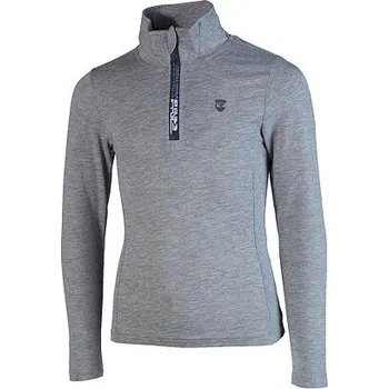 Chlapecká mikina Mikina Rehall LILLY JR Grey Melange velikost 140
