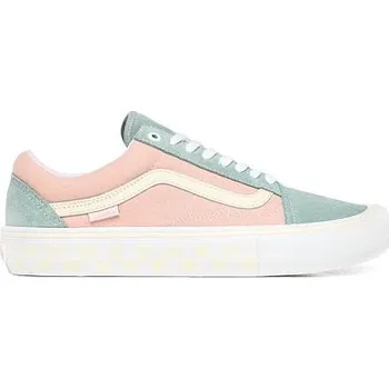 Chlapecká obuv Boty Vans OLD SKOOL PRO (Washout) Peach/Blue velikost 36.0