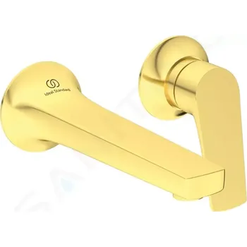 Vodovodní baterie Ideal Standard La Dolce Vita Umyvadlová baterie pod omítku, 2-otvorová instalace, kartáčované zlato, BD956A2