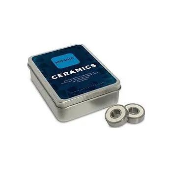 Skateboard ložiska MOSAIC LOŽISKA MOSAIC SUPER CERAMIC White velikost O/S