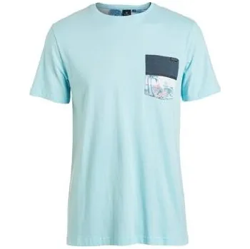 Pánská móda Tričko Rip Curl CRUISE POCKET TEE Light Blue velikost L