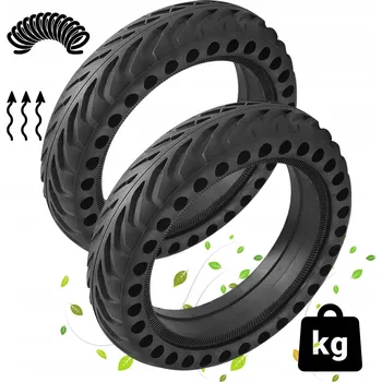 Motorová koloběžka 2 ks PLNÁ PNEUMATIKA PRO ELEKTRICKOU KOLOBĚŽKU BEZDUŠOVÁ ZESÍLENÁ 8 1/2 x 2