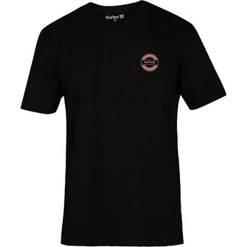 Pánské tričko Tričko Hurley CORE WAXED S/S Black velikost L