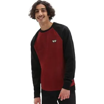 Pánská mikina Mikina Vans RUTLAND III Pomegranate/Black velikost M