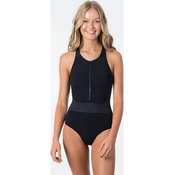 Dámské plavky Plavky Rip Curl MIRAGE ULTIMATE 1PC Black velikost M